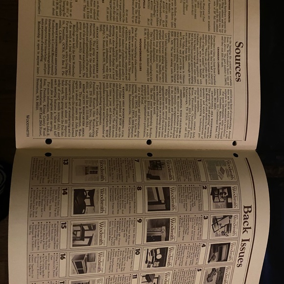 🎉5/$10🎉 Woodsmith magazine no 29 September / October 1983 barristers bookcase - Picture 6 of 8